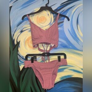 Jessica Simpson Purple bikini set